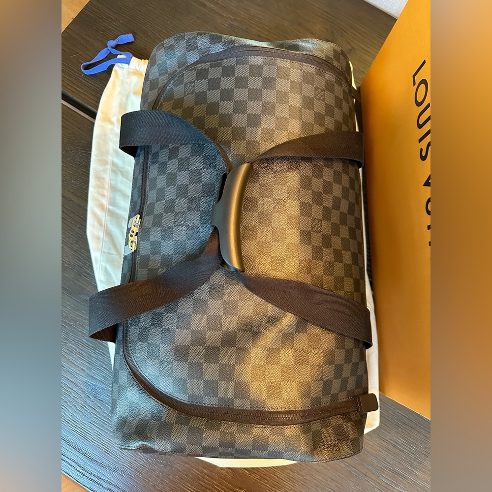Louis Vuitton Damier Graphite Horizon Soft Duffle 55 Rollaway